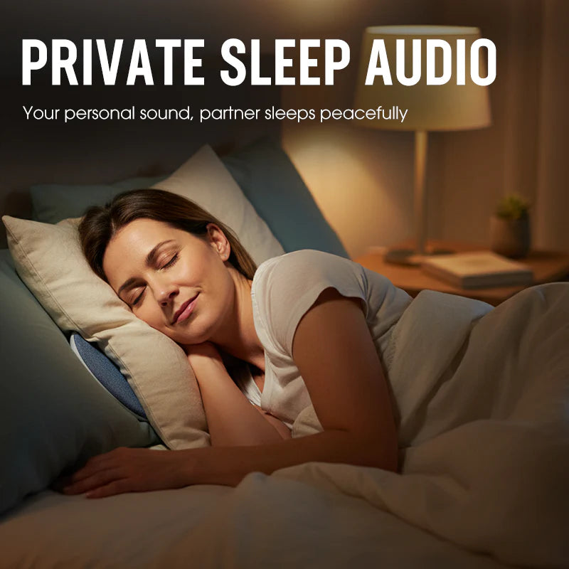 SnoozeWave™ Ultra-Thin Under-Pillow Sleep Speaker